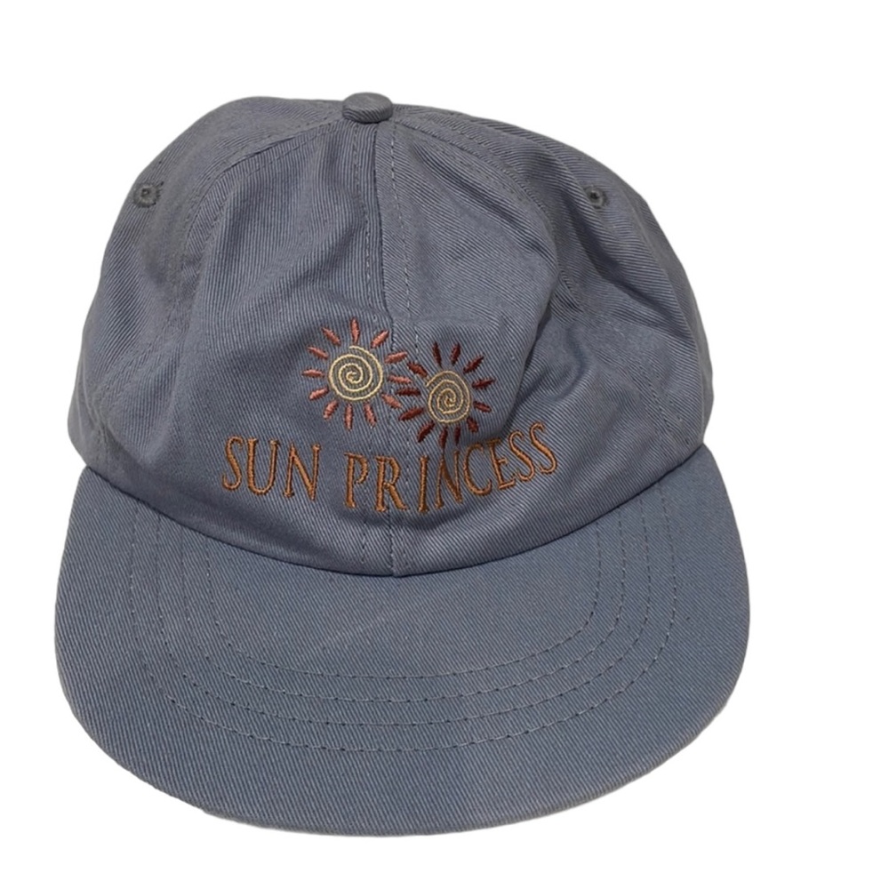 Grey Baseball Hat with Sun Princess on front. NWT